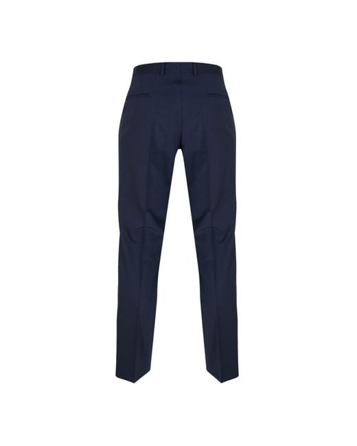 Boss Blue H-Leon-Mm-C-224 10245447 01 Straight Leg Trousers for men