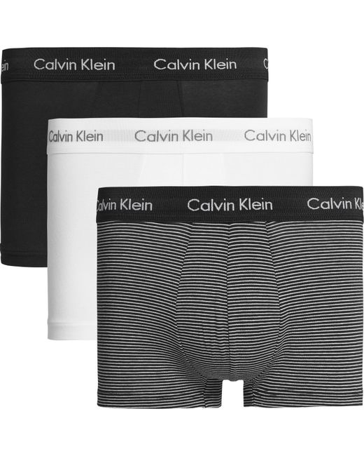 Calvin Klein Black 3 Pack Boxer Shorts for men