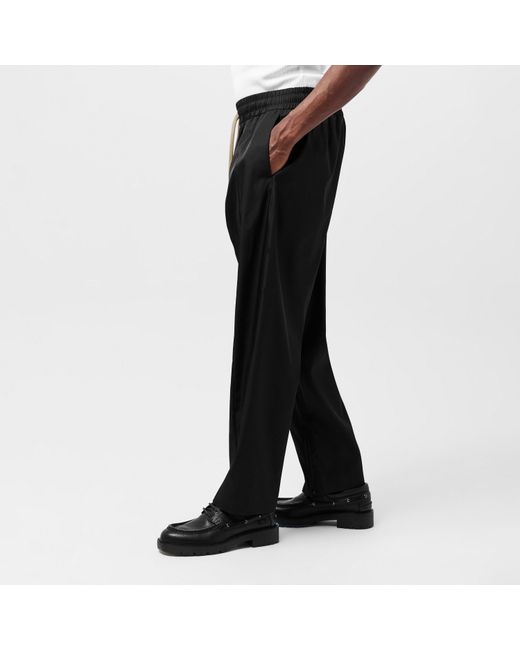 Fear Of God Black Virgin Wool Cashmere Forum Trousers for men