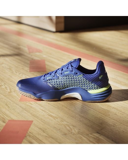 Adidas Blue Stabil 16 Indoor Shoes for men