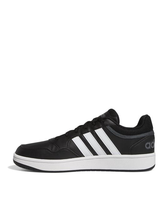 Adidas Black Hoops 3.0 Trainers for men