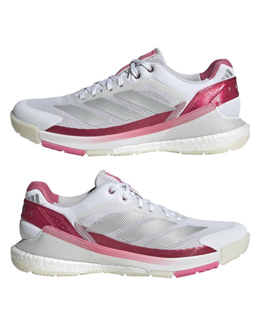 Adidas Purple Crazyquick Boost Padel Shoes