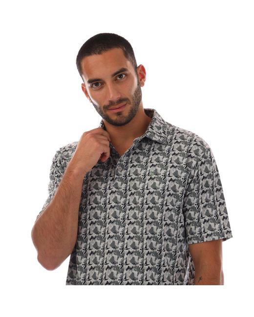 Farah Gray Trawick Short-Sleeve Performance Polo Shirt for men