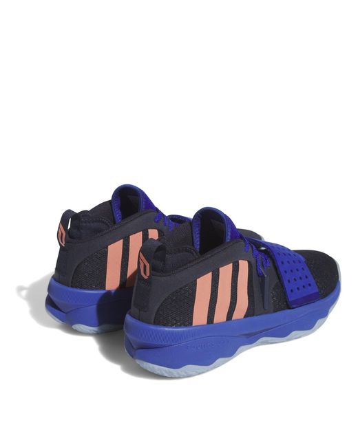 Adidas Blue Dame Basketball Trainers for men