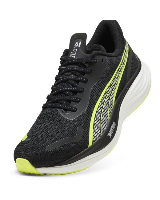 PUMA Blue Velocity Nitro 3 Wide Running Shoes for men