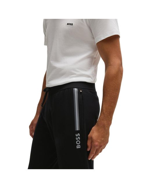 Boss Black Authentic Fleece Closed Cuff Joggers for men
