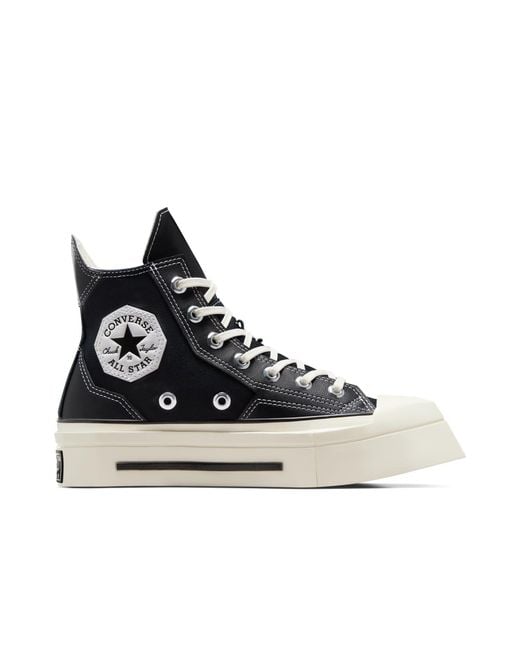 Converse Black Adults Chuck 70 De Luxe Squared High-Top Trainers