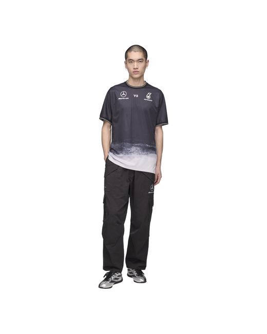 Y-3 Blue F1 Amg T-Shirt for men