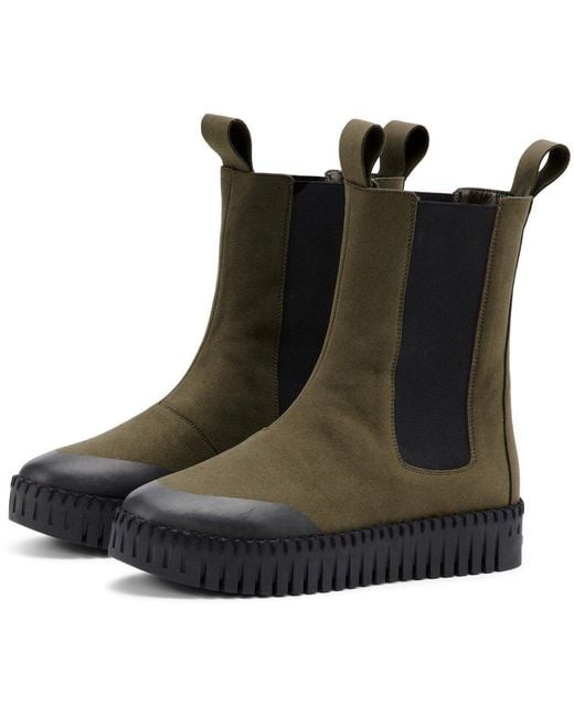Ilse Jacobsen Black Long Chelsea Boots