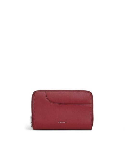 Radley Red Pockets Medium Ziparound Purse