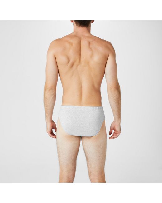 Donnay White Essential 5-Pack Briefs for men