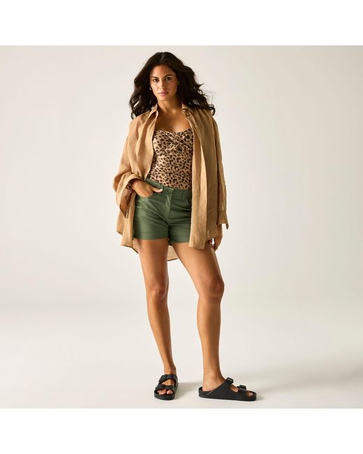 Regatta Green Pemma Shorts