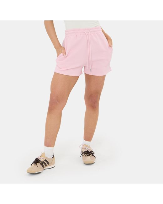 I Saw It First Pink Jogger Shorts