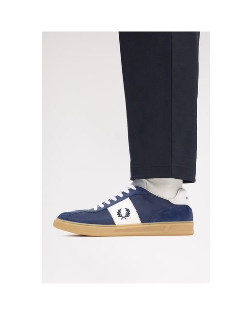 Fred Perry Blue Low-Top Trainers for men