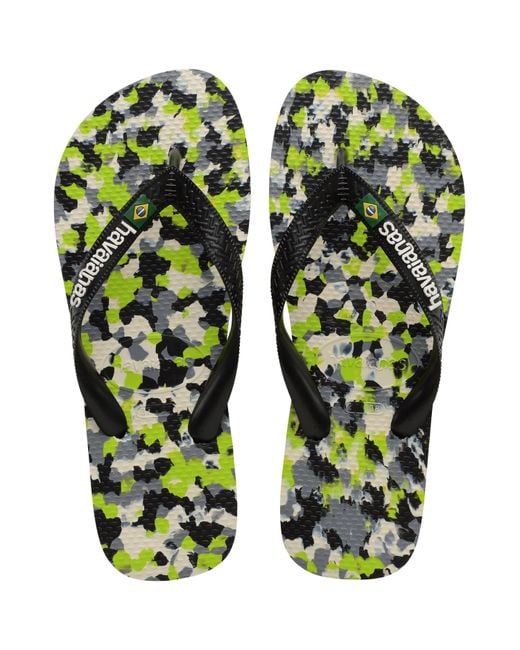 Havaianas Green Brasil Flip Flops for men