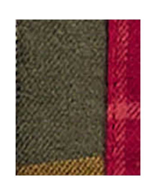 Barbour Gray Patchworkplaid Flannel Shirt
