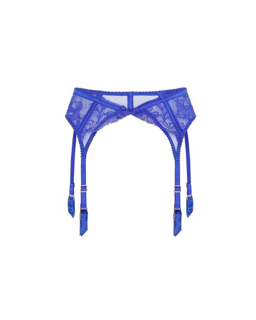Agent Provocateur Blue Rozlyn Suspender