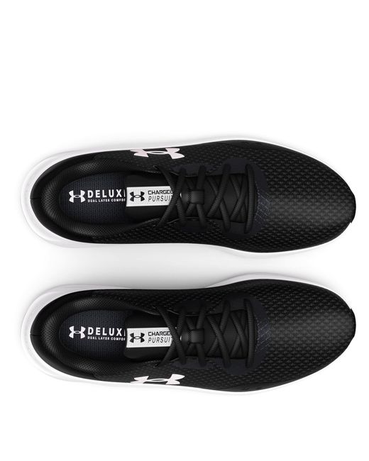 Under Armour Black Charged Pursuit 3 Trainers for men