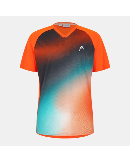 Head Orange Topspin Short Sleeve Performance T-Shirt for men