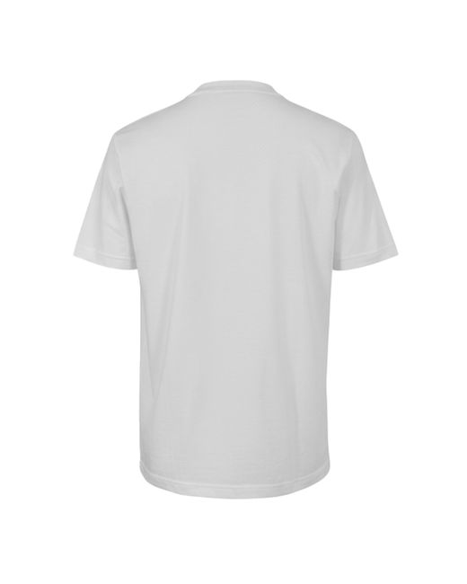 Boss White Hbg Zone Signature Logo T-Shirt for men