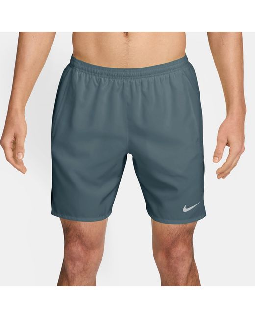 Nike Blue Miler 7 Performance Running Shorts for men