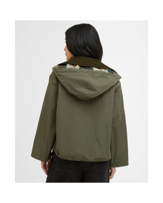 Barbour Green Rain Anorak Jacket
