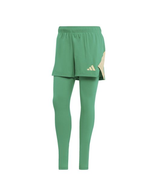 Adidas Green Baselayer Leggings