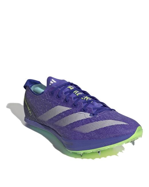 Adidas Blue Adizero Prime Sp3 Training Shoes for men