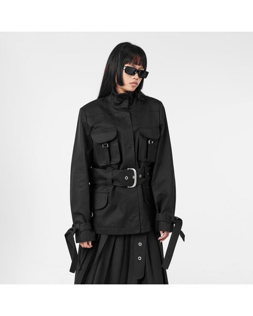Off-White c/o Virgil Abloh Black Technical Field Jacket