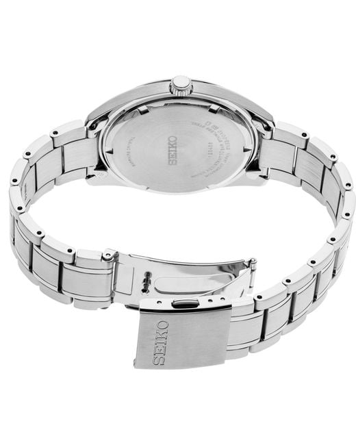 Seiko Metallic Classic Date Quartz Analogue Quartz Watch for men