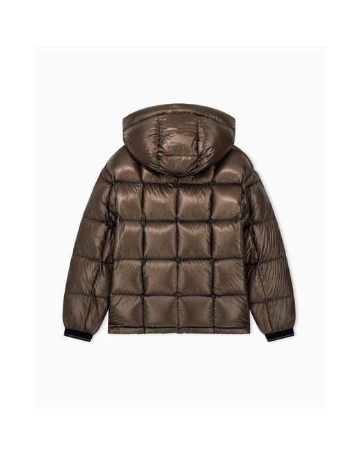 ARMANI EXCHANGE Brown Down Jacket for men