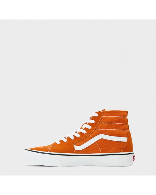 Vans Orange Adults Hi Tapered Color Theory Marmala Canvas High-Top Trainers