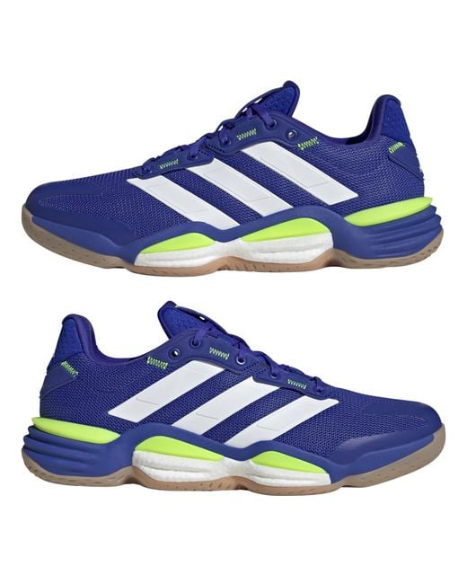 Adidas Blue Stabil 16 Indoor Shoes for men