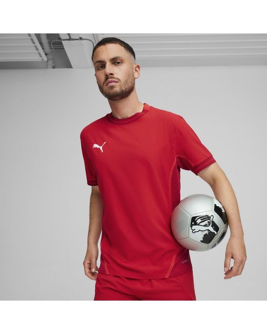 PUMA Red Teamfinal Jersey T-Shirt for men