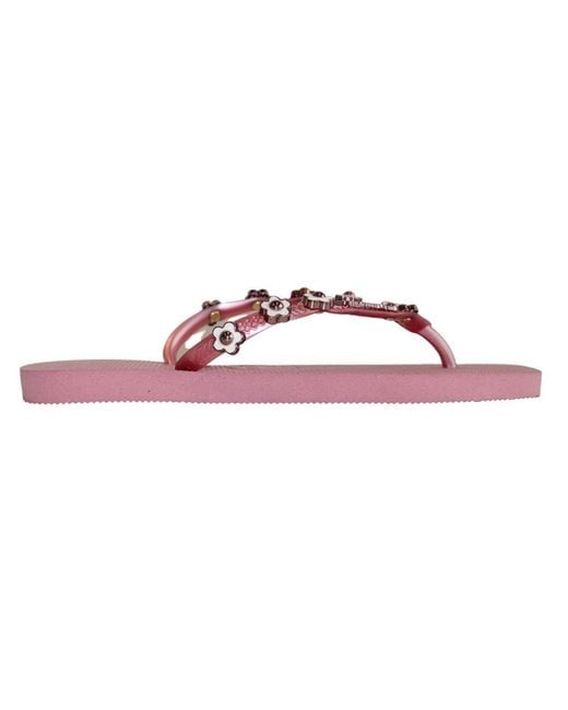 Havaianas Purple Square Stylish Flip Flops