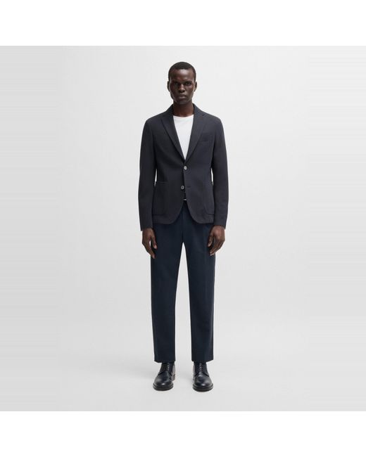 Boss Blue C-Hanry-J-252 Suit Jacket for men