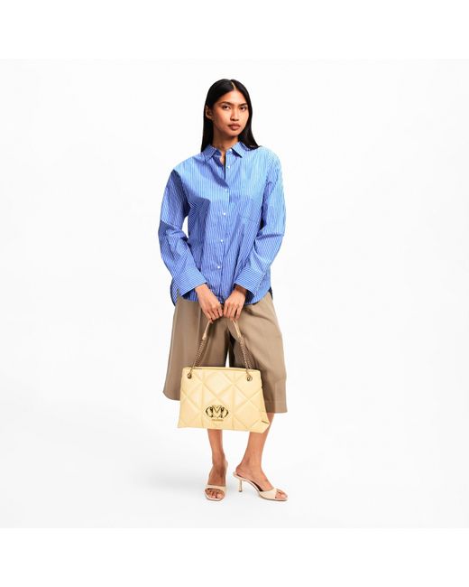 Love Moschino Natural Lm Quilt Tote Ld61