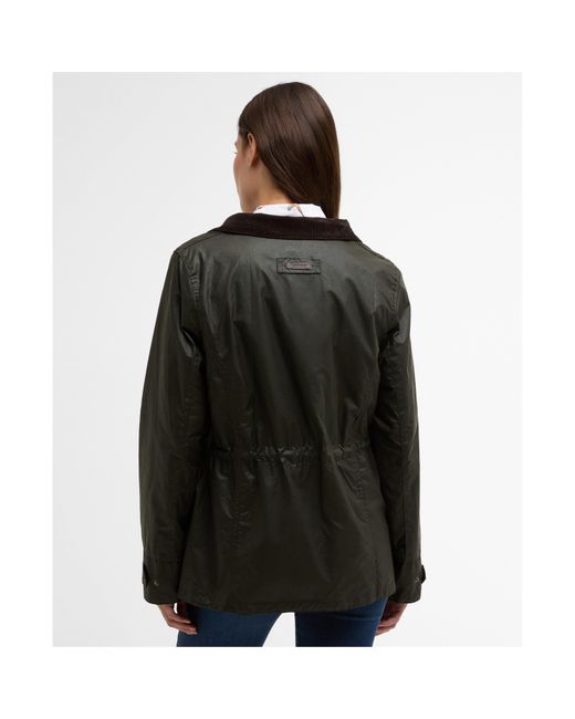 Barbour Black Summer Sapper Waxed Jacket