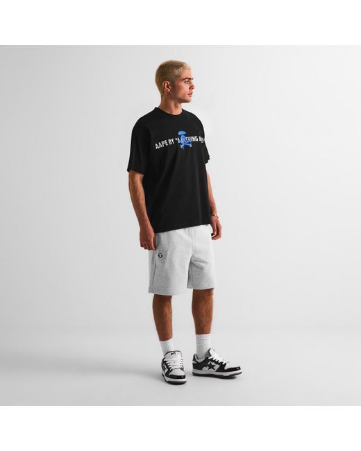 Aape Black T-Shirt for men