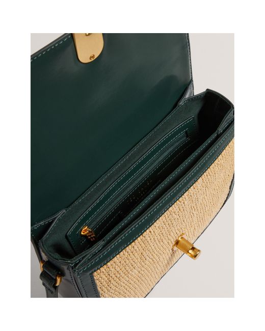 Ted Baker Multicolor Raffia Cross Body Bag