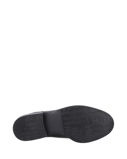 Hush Puppies Black Viola Ankle Boots