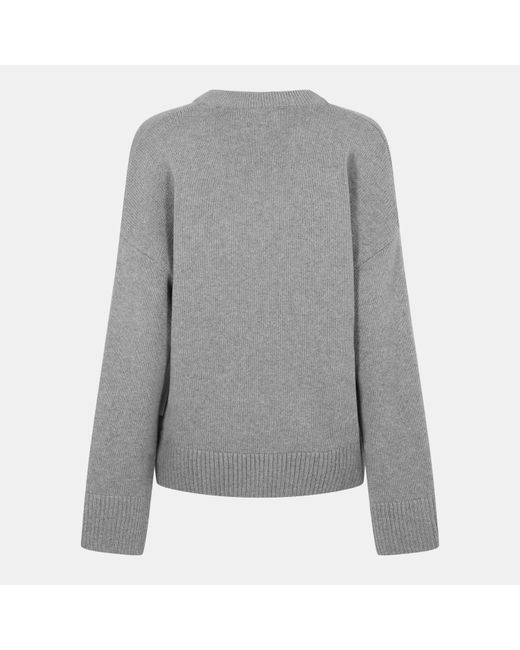 Jack Wills Gray Vintv Crew Neck Jumper