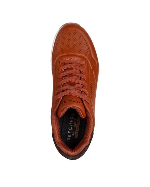 Skechers Brown Uno Stand On Air Trainers for men