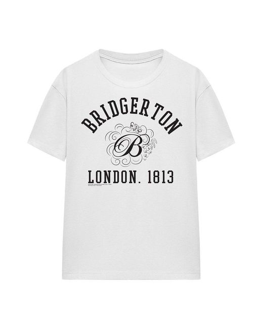 Bridgerton White London 1813 T-Shirt
