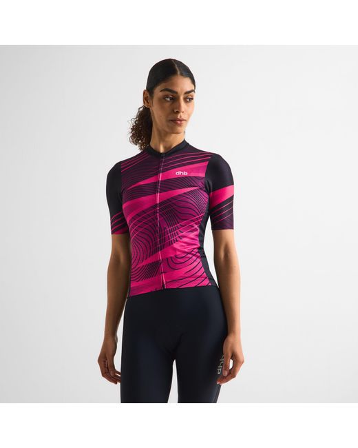 Dhb Purple Blok Short Sleeve Jersey 3.0