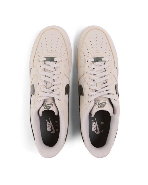 Nike Gray Air Force 1 07 Shoes for men