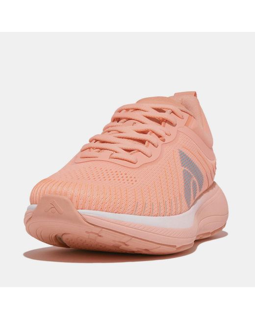 Fitflop Pink Ff Runner Mesh Trainers