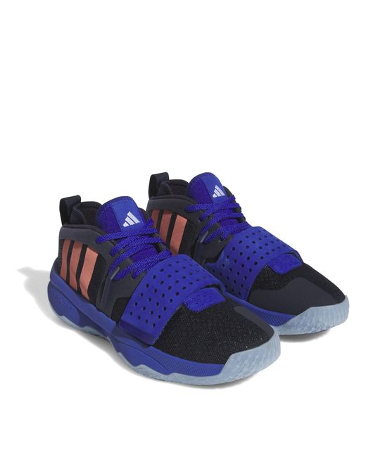 Adidas Blue Dame Basketball Trainers for men