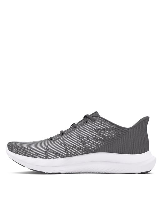 Under Armour Gray Speed Swift Running Shoes for men