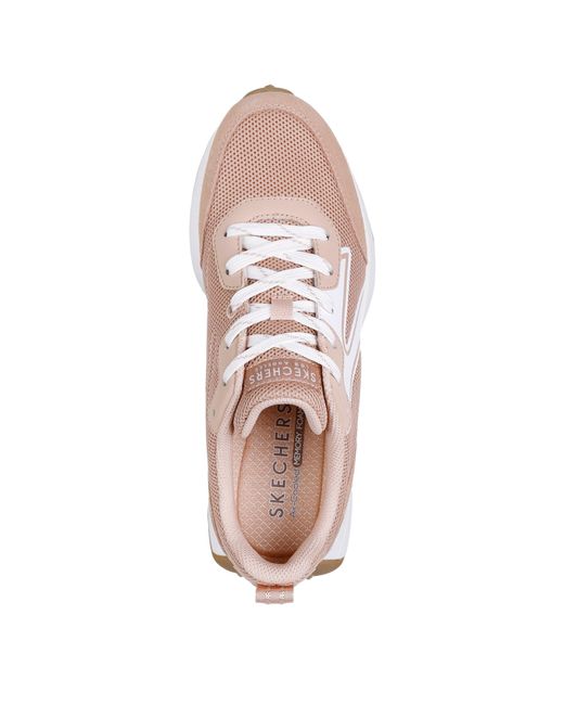 Skechers Pink Gusto Classic Low-Top Trainers